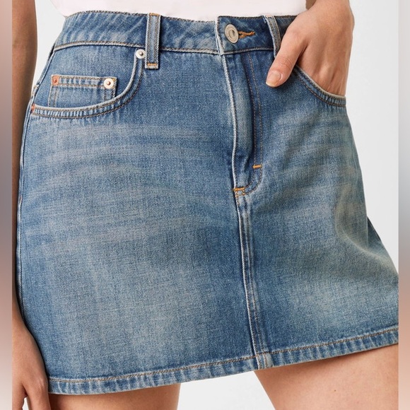 French Connection Dresses & Skirts - French Connection Light Blue Denim Mini Skirt